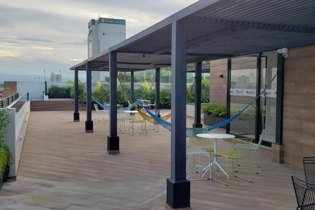 Apartment Monoambiente De Lujo En Zona Premium Equipetrol *